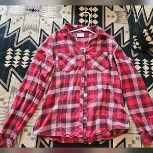 Columbia Flannel Button-Up Shirt
